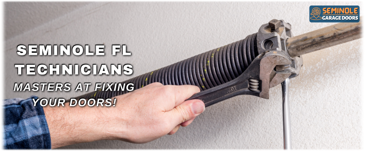 Broken Garage Door Spring Seminole FL